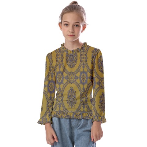 Tapestry Kids  Frill Detail Tee by nateshop