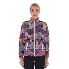 Textile Fabric Pattern Women s Bomber Jacket by nateshop