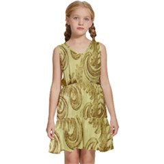 Texture Kids  Sleeveless Tiered Mini Dress