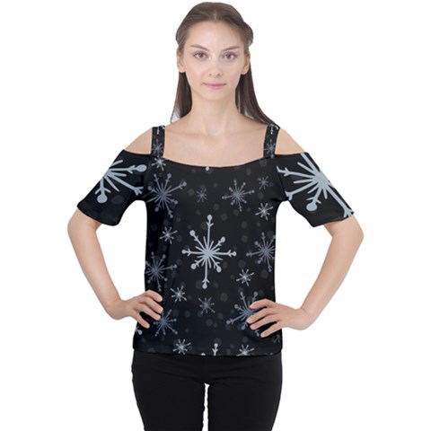 The Most Beautiful Stars Cutout Shoulder Tee by ConteMonfrey