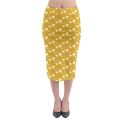 All My Heart For You  Midi Pencil Skirt by ConteMonfrey