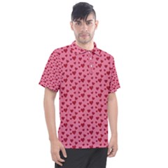 Cute Little Hearts Men s Polo Tee by ConteMonfrey