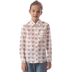 Sweet Hearts Kids  Long Sleeve Shirt by ConteMonfrey