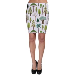 Chrismas Tree Greeen  Bodycon Skirt by nateshop