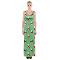 Christmas-santaclaus Thigh Split Maxi Dress by nateshop