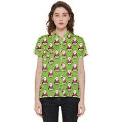 Christmas-santaclaus Short Sleeve Pocket Shirt by nateshop