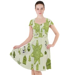 Christmas-stocking-star-bel Cap Sleeve Midi Dress by nateshop