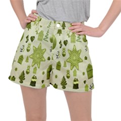 Christmas-stocking-star-bel Ripstop Shorts by nateshop