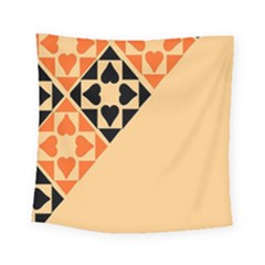 Aesthetic Hearts Square Tapestry (small) by ConteMonfrey