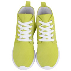 Background-texture-yellow Women s Lightweight High Top Sneakers by nateshop