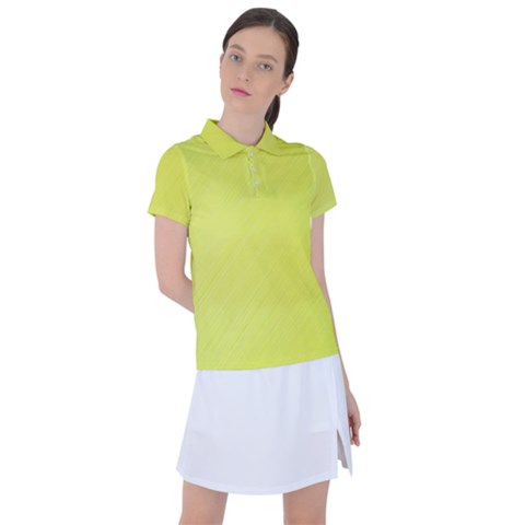 Background-texture-yellow Women s Polo Tee by nateshop