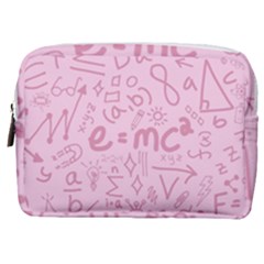 Background Back To School Bright Make Up Pouch (medium)