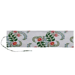 Background Pattern Texture Design Roll Up Canvas Pencil Holder (l)