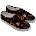 Flower Leaves Background Floral Men s Classic Low Top Sneakers View3