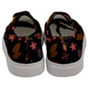 Flower Leaves Background Floral Men s Classic Low Top Sneakers View4