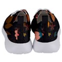 Flower Leaves Background Floral Women s Lightweight Sports Shoes View4