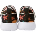 Flower Leaves Background Floral Men s Velcro Strap Shoes View4