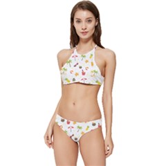 Summer Backgroundnature Beach Banded Triangle Bikini Set