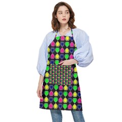 Colorful Mini Hearts Pocket Apron by ConteMonfrey