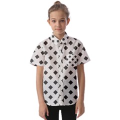 Spades Black And White Kids  Short Sleeve Shirt by ConteMonfrey