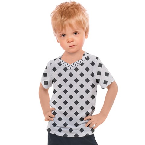 Spades Black And White Kids  Sports Tee by ConteMonfrey