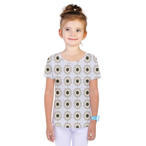 Abstract Blossom Kids  One Piece Tee by ConteMonfrey