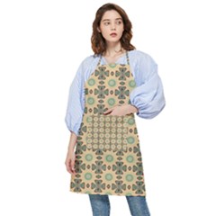 Abstracr Green Caramels Pocket Apron by ConteMonfrey
