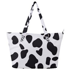 Black And White Spots Full Print Shoulder Bag by ConteMonfrey