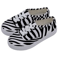 Zebra Vibes Animal Print Kids  Classic Low Top Sneakers by ConteMonfrey