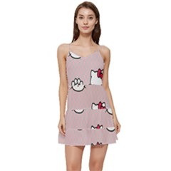 Hello Kitty Short Frill Dress by nateshop