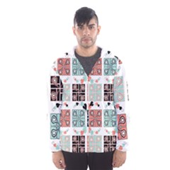 Mint Men s Hooded Windbreaker by nateshop