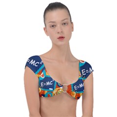 Natural Science Physics Laboratory Formula Cap Sleeve Ring Bikini Top