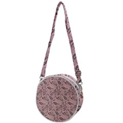 Batik-02 Crossbody Circle Bag by nateshop