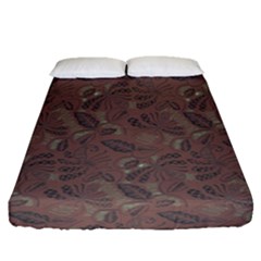 Batik-03 Fitted Sheet (queen Size) by nateshop