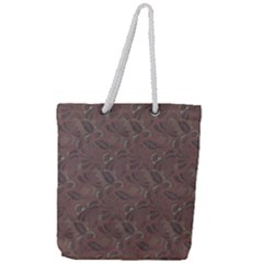 Batik-03 Full Print Rope Handle Tote (large) by nateshop