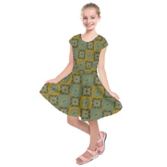 Batik-tradisional-01 Kids  Short Sleeve Dress by nateshop