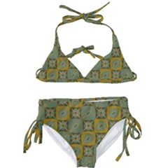 Batik-tradisional-01 Kids  Classic Bikini Set by nateshop