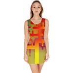 Code Binary System Bodycon Dress