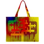 Code Binary System Zipper Mini Tote Bag