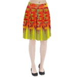 Code Binary System Pleated Skirt