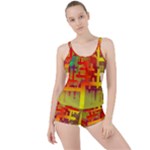 Code Binary System Boyleg Tankini Set 