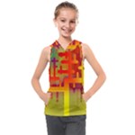 Code Binary System Kids  Sleeveless Hoodie