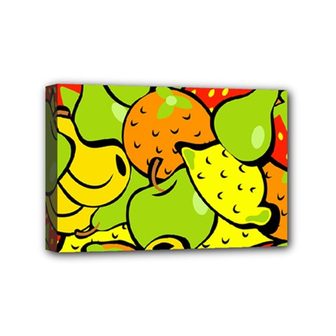 Fruit Food Wallpaper Mini Canvas 6  X 4  (stretched) by Dutashop