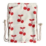 Cherries Drawstring Bag (Large)