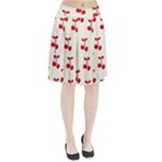 Cherries Pleated Skirt