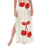 Cherries Maxi Chiffon Tie-Up Sarong