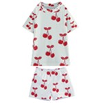 Cherries Kids  Swim Tee and Shorts Set