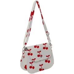 Cherries Saddle Handbag by nateshop