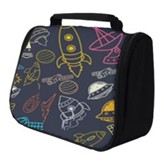 Seamless Outer Space Pattern Full Print Travel Pouch (small) by danenraven