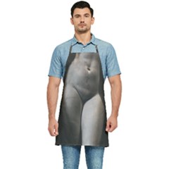 Three Graces Sculpture Detail Kitchen Apron by dflcprintsclothing